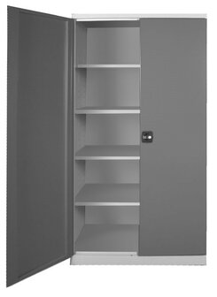 Armoire de rangement 2 portes 1100x580x1920mm