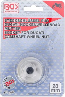 Douille d&#039;ecrou de poulie d&#039;arbre a cames pour Ducati 28 mm