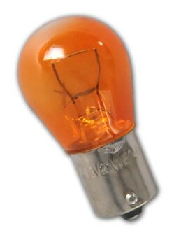 Lampe de voiture 12V 21W BAU15s orange x10 piece