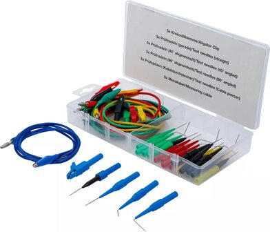 Jeu de cables et pointes de mesure 30 pieces