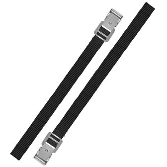 Sangles avec boucle en m etal 18mm-50cm jeu de 2 pieces