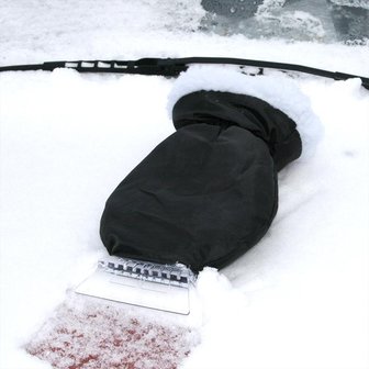 Grattoir glace avec gant DeLuxe