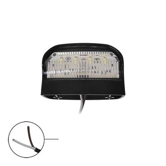 Illumination de plaque d&#039;immatriculation 12/24V 70x42mm LED