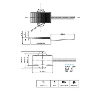 Processeur de LED 12V