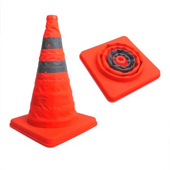 Cone de securite pliable