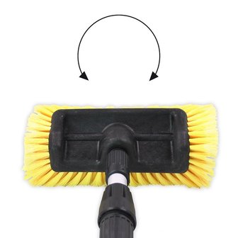 Brosse de lavage 3D manche telescopique 2,4 metres