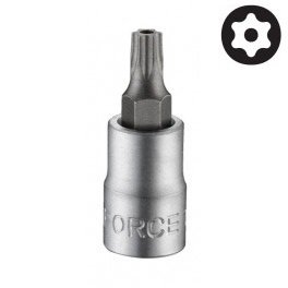 Douilles tournevis Torx perce 1/4 (32mmL) T25H