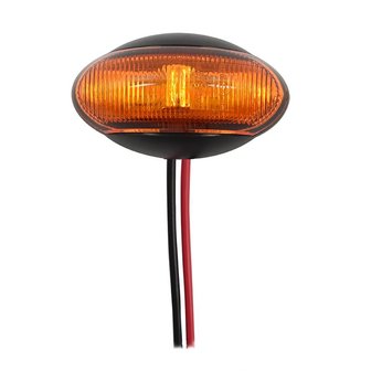 Feu de position lateral 10-30V orange 60x34mm LED