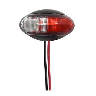 Feu de gabarit 10-30V rouge/blanc 60x34mm LED