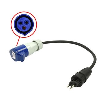 C ble adaptateur 40cm fiche Suisse vers prise CEE