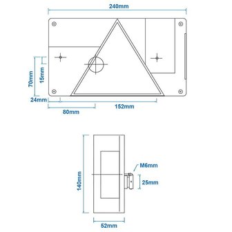 Aspock Multipoint I feu arriere droite