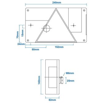 Aspock Multipoint II feu arriere gauche