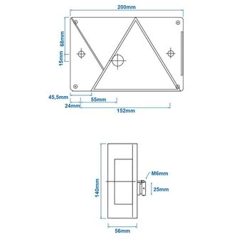 Aspock Multipoint IV feu arriere gauche