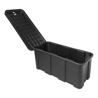 Coffre de rangement pour remorque en plastique 25L 565 x 245 x 290mm incl.