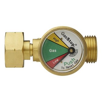 GasStop vanne d&#039;arr t d&#039;urgence pour bouteilles de gaz propane NL 21,8mm LH (G.5) GSNL1