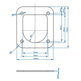 Contre plaque SPP PW-01