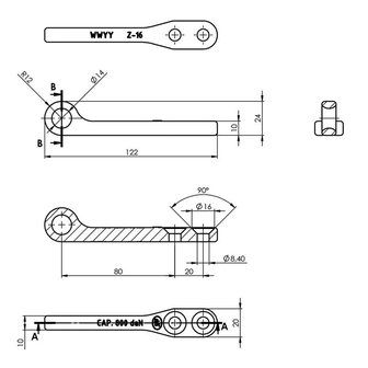 Gache pour fermeture SPP Z-16