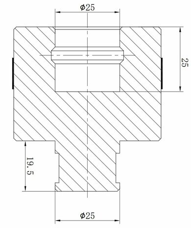 Jeu de poincons 8 pieces diametre 10-30mm pour presse d'atelier