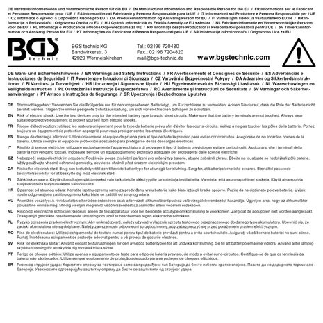 Chargeur de batterie numerique 6/12 V 4 A