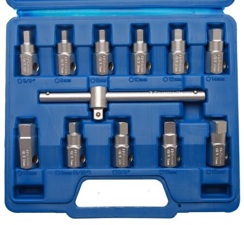 Ensemble de cles de drainage universel 12 pieces