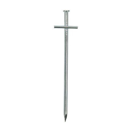 Piquet roche en metal 17cm t te croix