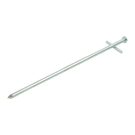 Piquet roche en metal 23cm t te croix