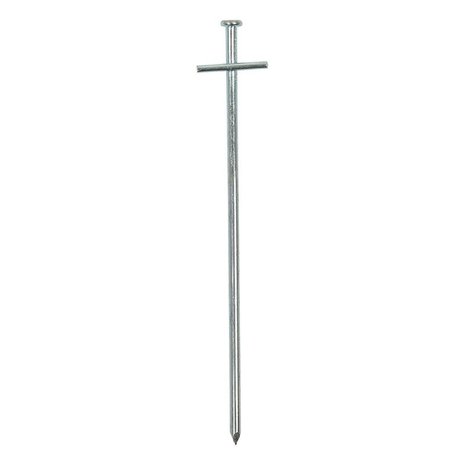 Piquet roche en metal 23cm t te croix