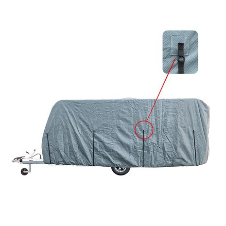 Housse protection de caravane Basic Line 6,40-7,01M 235cm