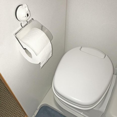 Porte-rouleau de toilette avec ventouse 3kg