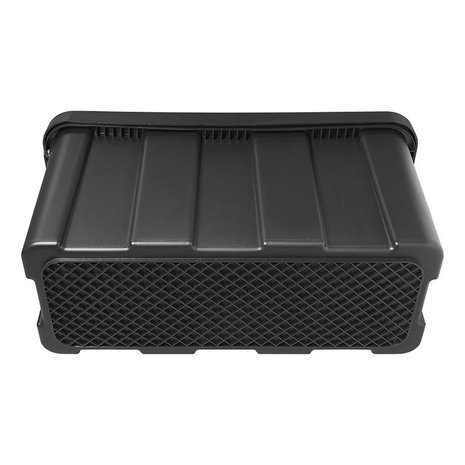 Coffre de rangement pour remorque en plastique 25L 565 x 245 x 290mm incl.