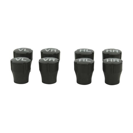 Pneus marqueurs set bouchons de valve 8 pieces