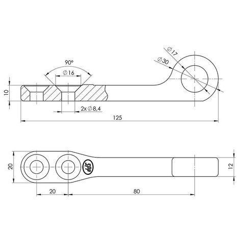 Gache pour fermeture SPP Z-12