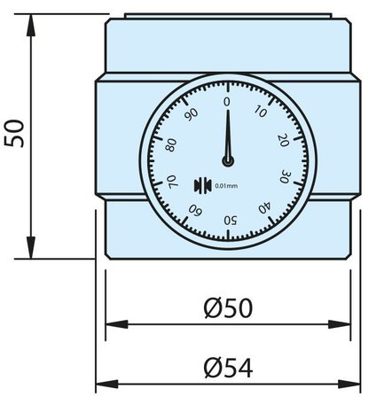 Instrument de reglage point zero/hauteur