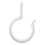 Clip de tente a passant pour tube 20-25mm blanc