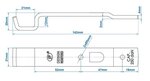 Gache pour fermeture SPP Z-05A