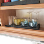 Porte-gobelet en mousse souple pour le rangement de verres ou tasses