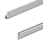 Aluminium rail de tente 180° 100 x 2,6 cm