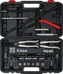 Kit de montage/demontage de ressorts de valve universel 21 pieces