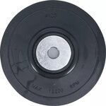 Placa de soporte de plastico Ø 125 mm