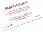 Jauge de jeu de precision Plastigauge rouge 10-pcs