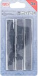 Pierres de rechange pour art. 1157 machoires 100 mm K 180 3 pieces