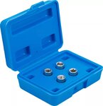 Ensemble de prises Pentagon Unite hexagonale externe de 12 mm 4 pieces