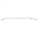 Soutien aluminium ajustable 132-204cm pour b che plate remorque