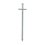 Piquet roche en metal 17cm t te croix