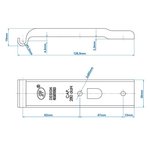 Gache pour fermeture SPP Z-02 x2 stuks