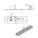 Gache pour fermeture SPP Z-03