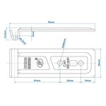 Gache pour fermeture SPP Z-06 x2 stuks