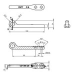 Gache pour fermeture SPP Z-16