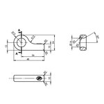 Gache pour fermeture SPP Z-16A x2 stuks