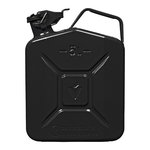 Jerrycan 5L metal noir UN- & TuV/GS-approuve